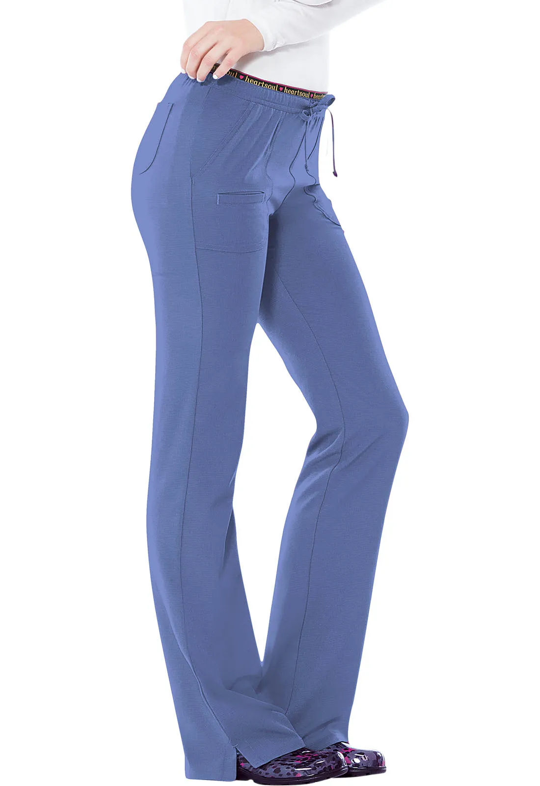 Break on Through 20110 Low Rise Drawstring Pants Ciel