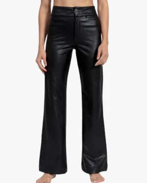 Brighton Black Vegan Leather | ASKK NY