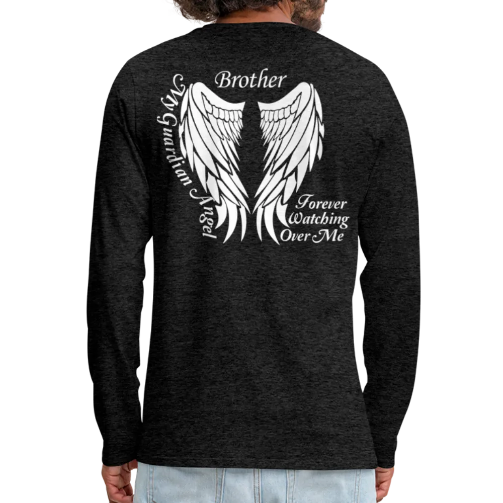 Brother Guardian Angel Men's Premium Long Sleeve T-Shirt