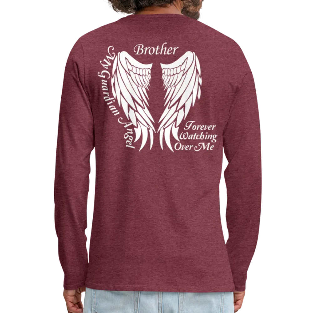 Brother Guardian Angel Men's Premium Long Sleeve T-Shirt