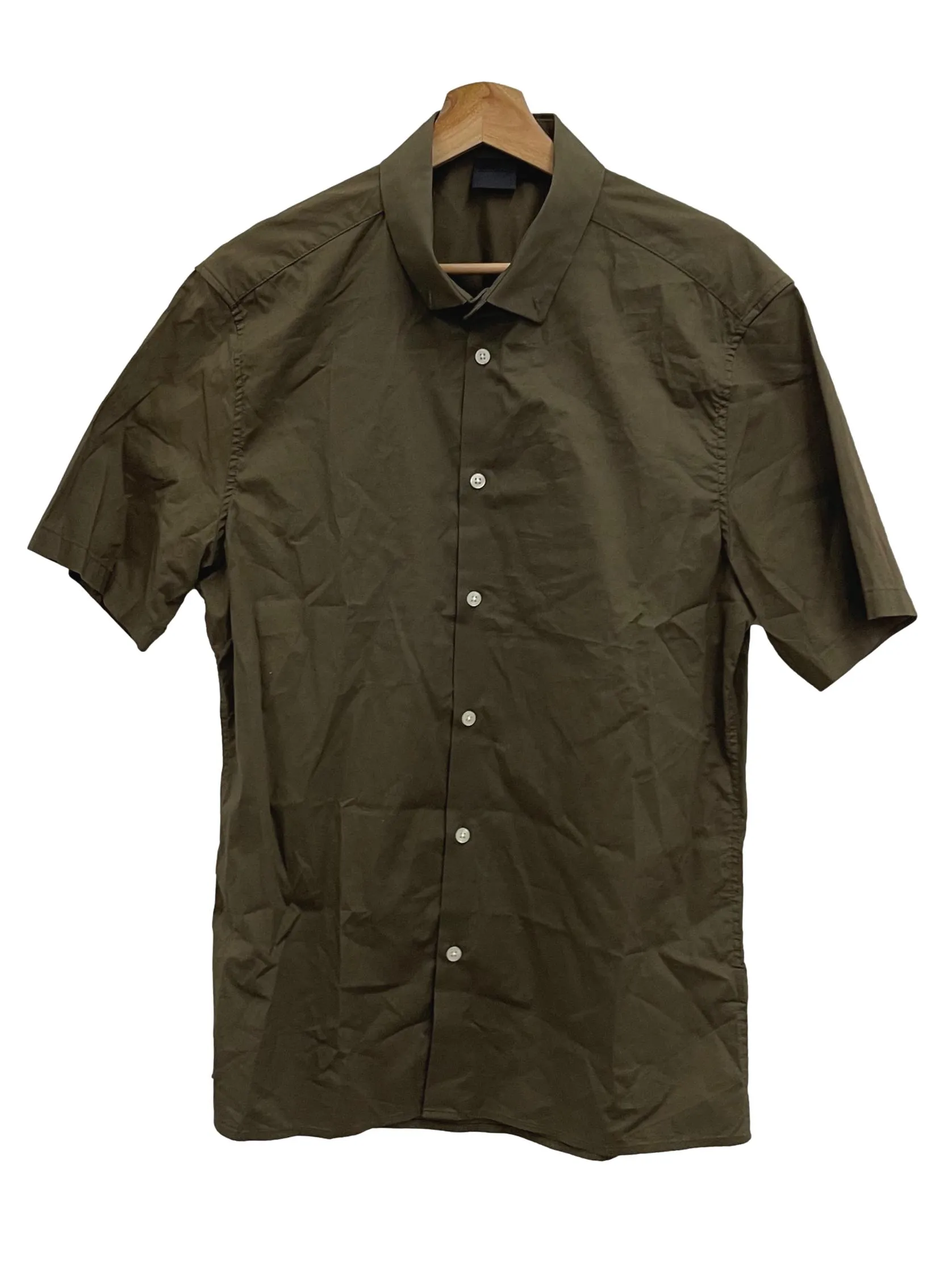 Brown Button Down Shirt