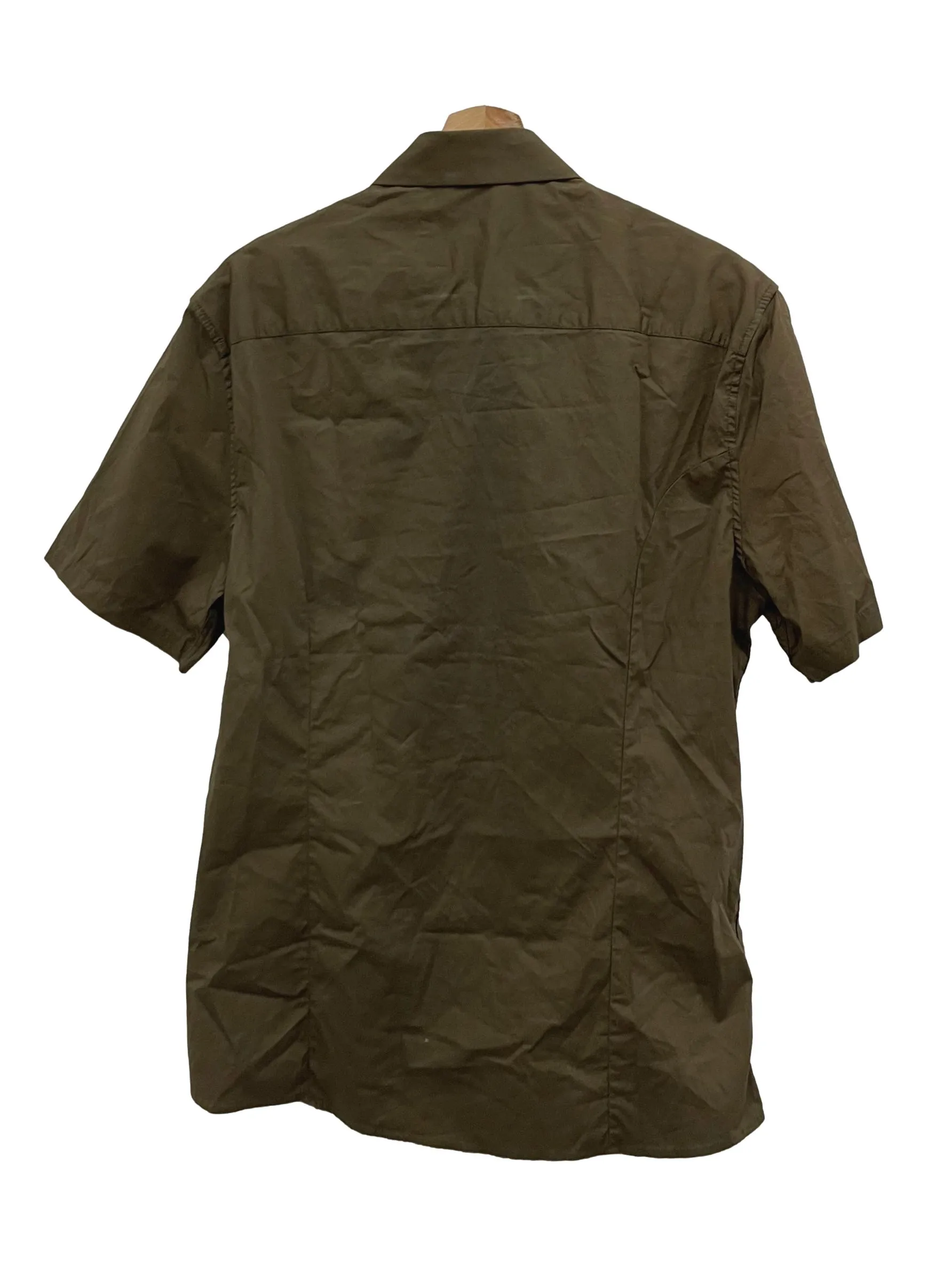 Brown Button Down Shirt