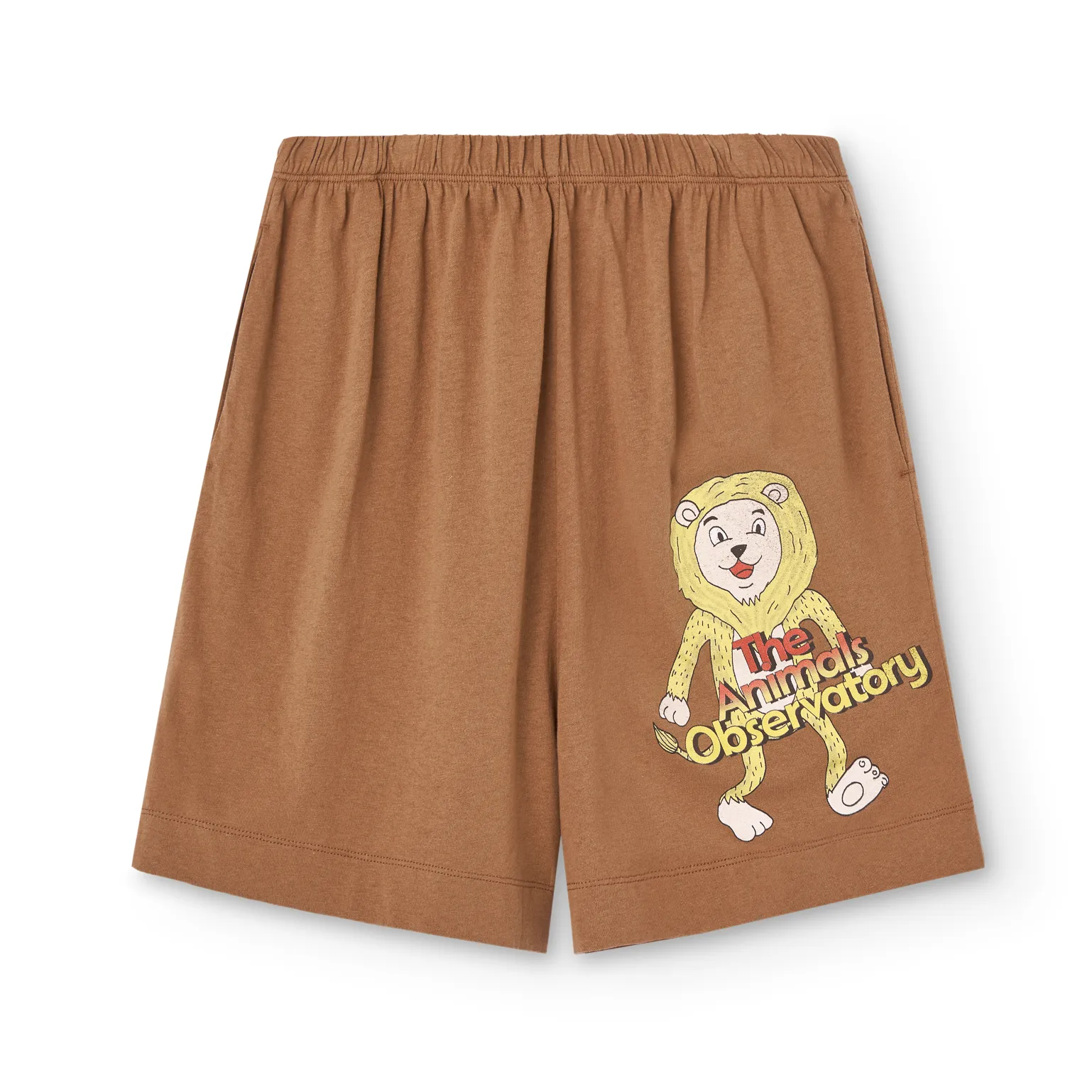 Brown Lion Bermuda Mole Shorts