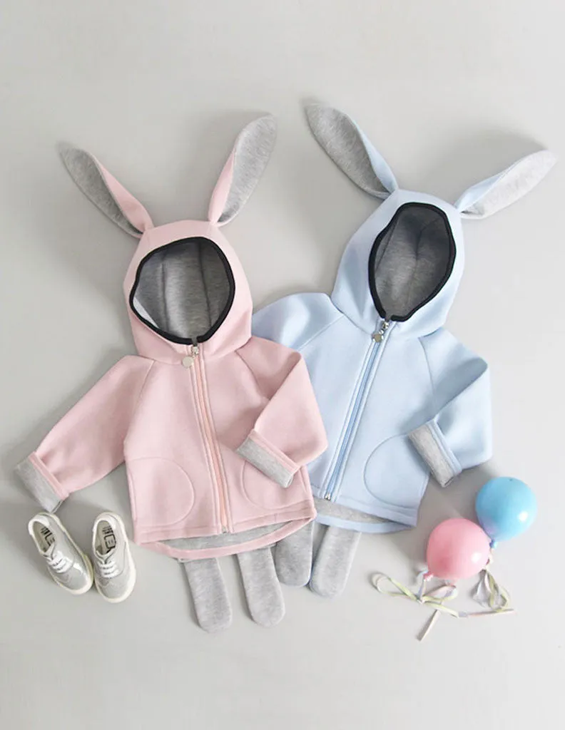 Bunny Feet Jacket Blue