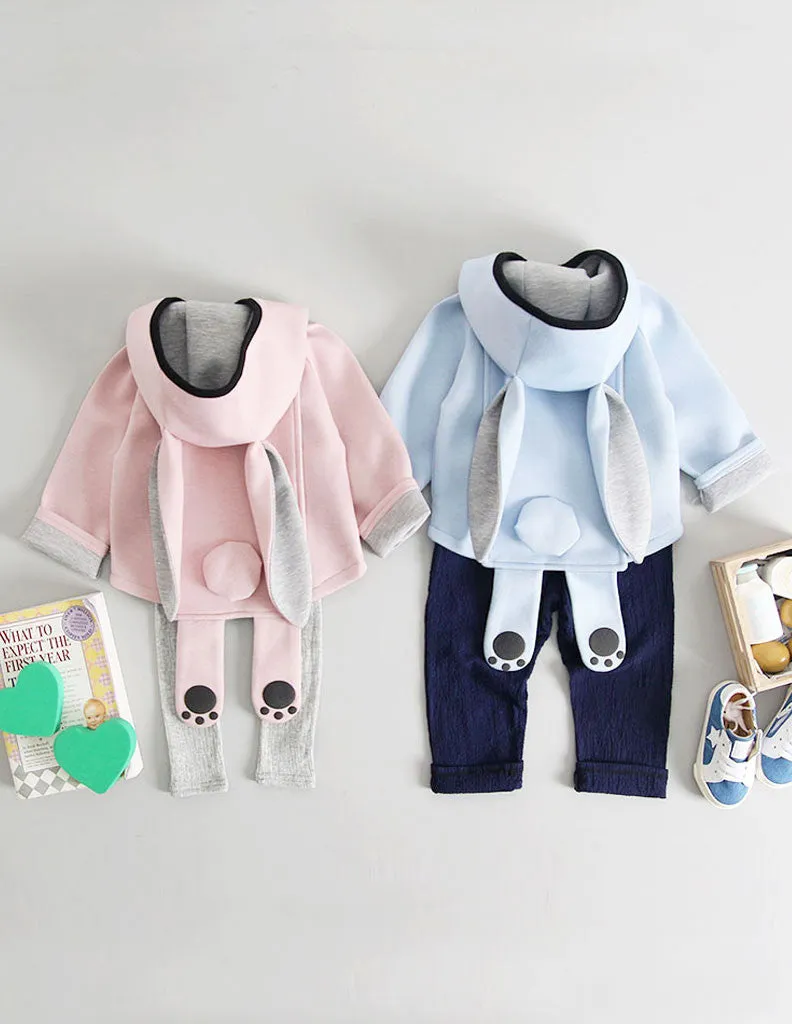 Bunny Feet Jacket Blue
