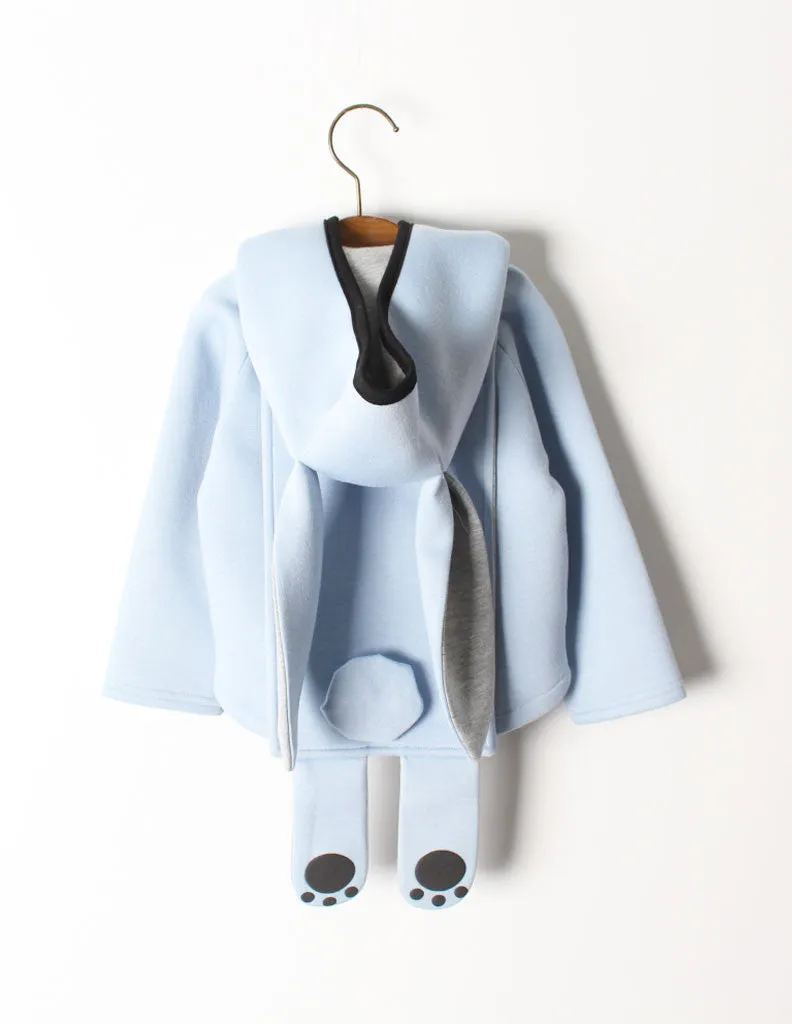 Bunny Feet Jacket Blue