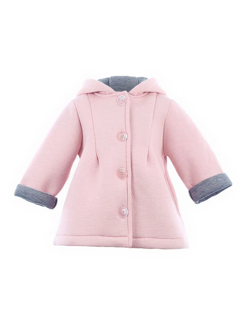 Bunny Hooded Jacket Pink