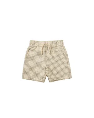 BUTTER GRID BERMUDA SHORTS
