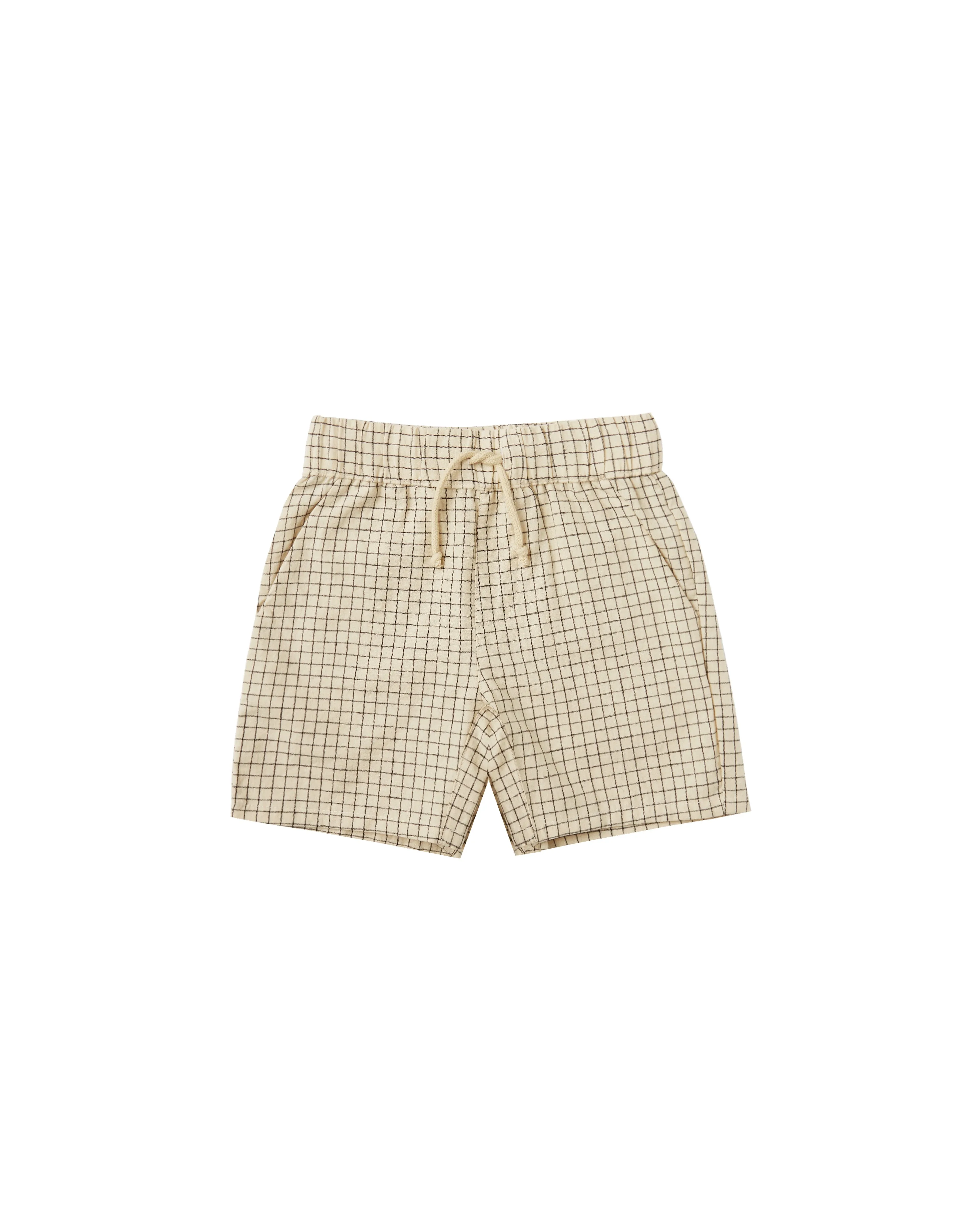 BUTTER GRID BERMUDA SHORTS