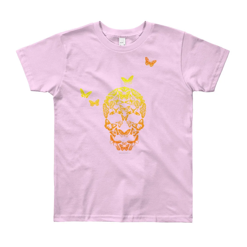 Butterfly Skull Youth T-Shirt