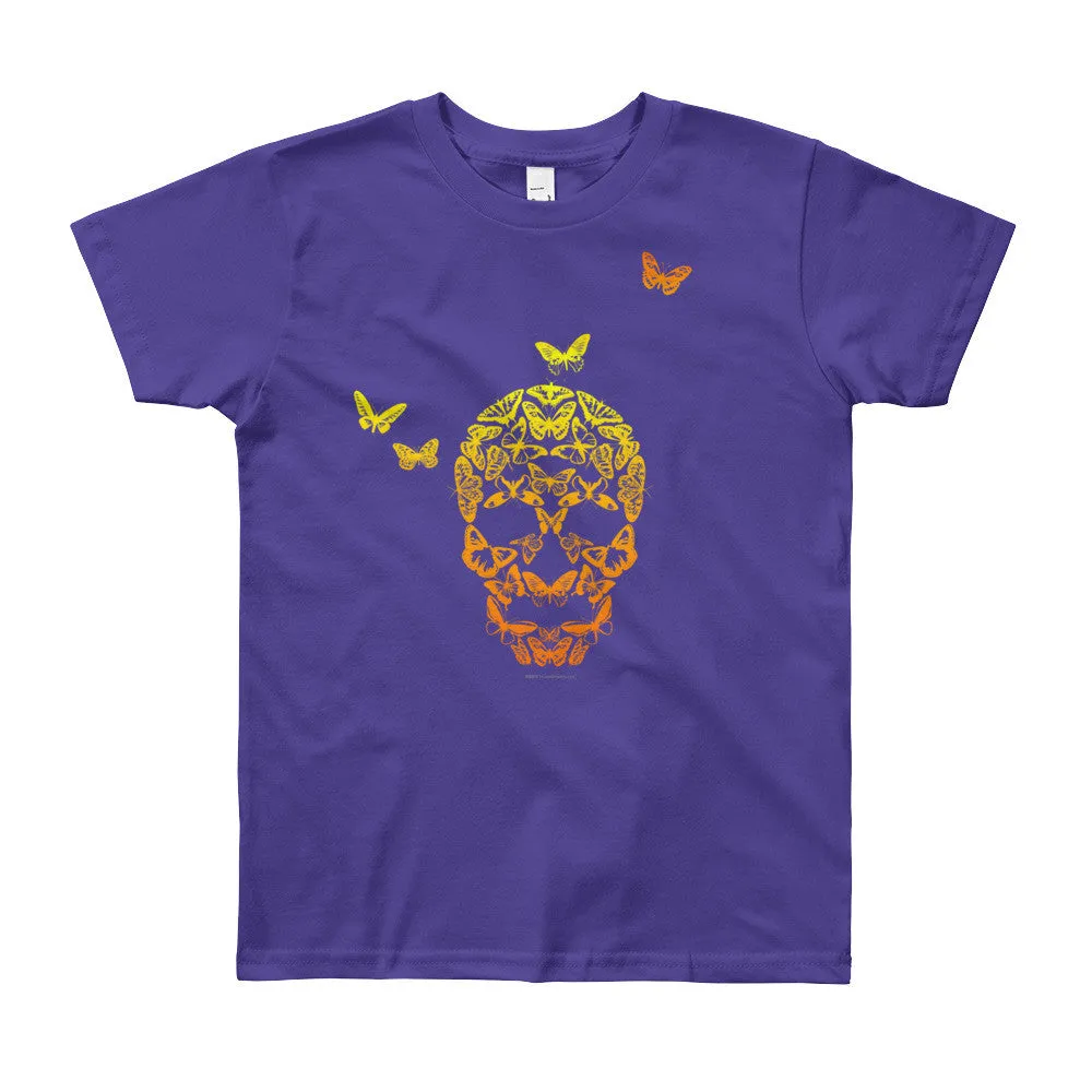 Butterfly Skull Youth T-Shirt