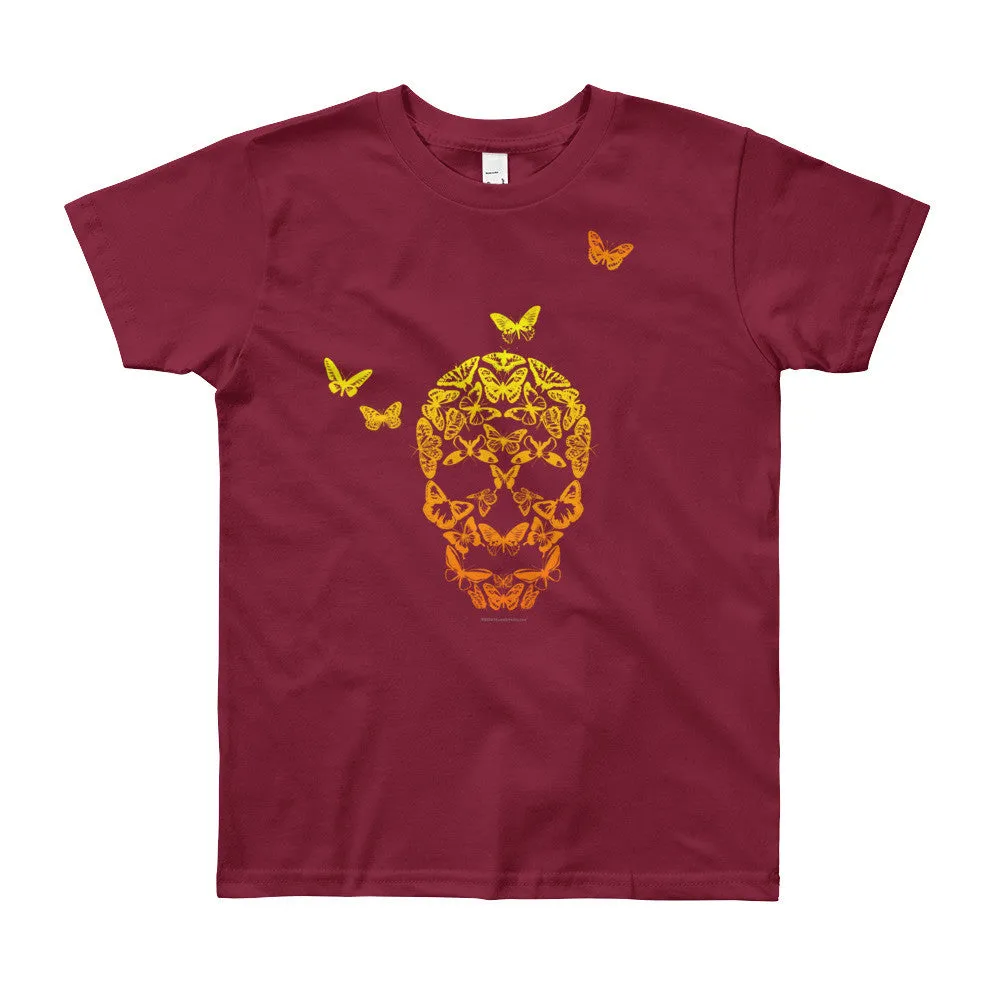 Butterfly Skull Youth T-Shirt