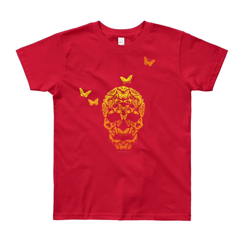 Butterfly Skull Youth T-Shirt