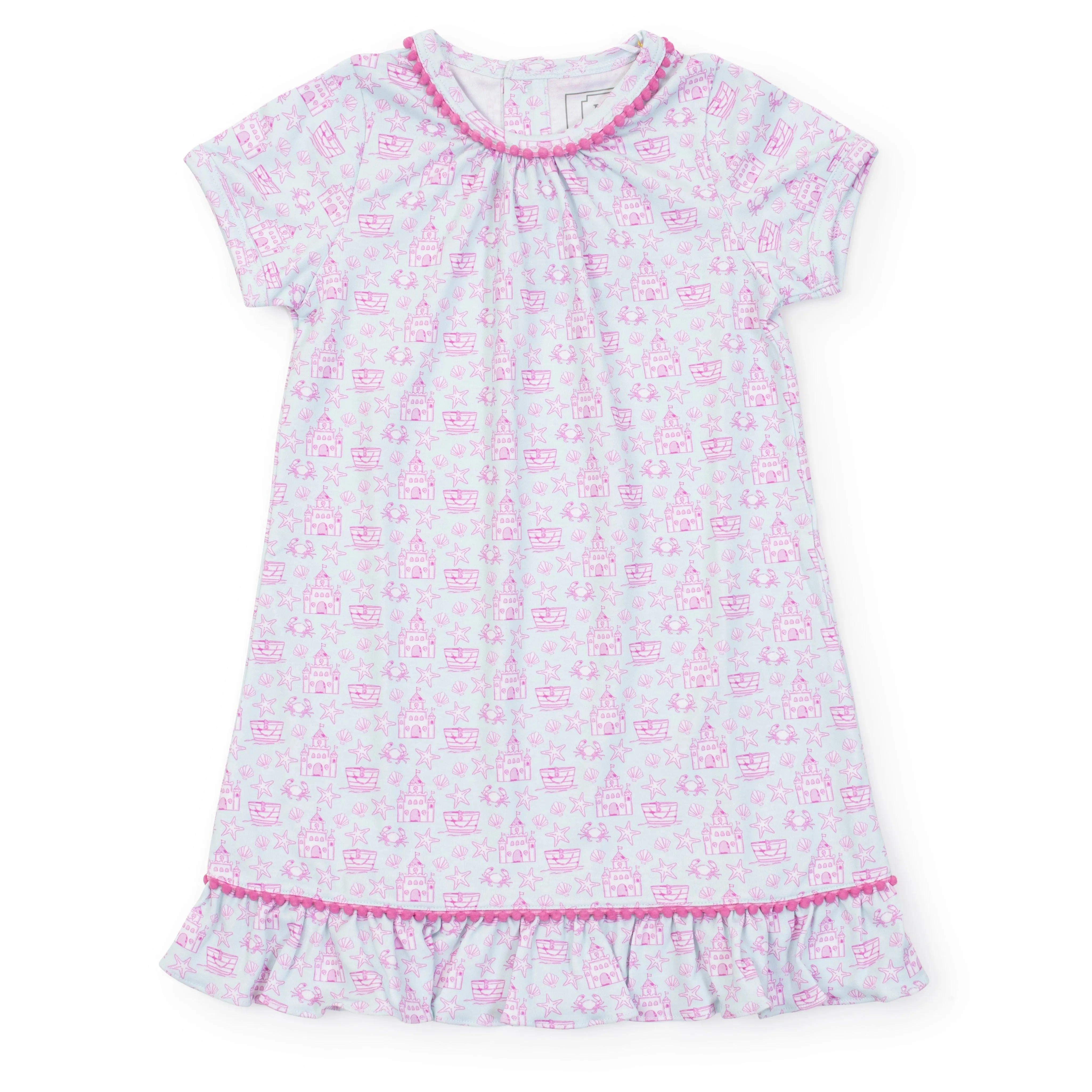 Camden Girls' Dress - Sandcastles Pink