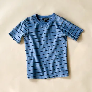 Cameron Pinstripe Tee | Denim