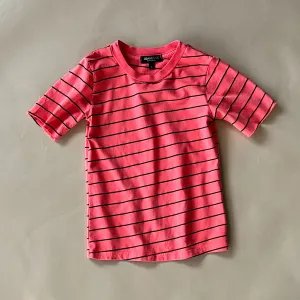 Cameron Pinstripe Tee | Lava