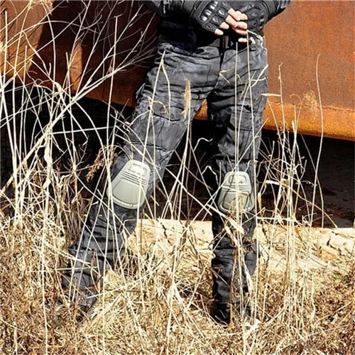 Camouflage Military Tactical Pants Army Military Uniform Trousers Airsoft Paintball Combat Cargo Pants With Knee Pads