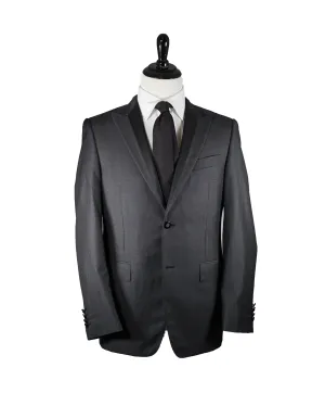 CANALI - Metallic Stripe Peak Lapel Suit- 40R