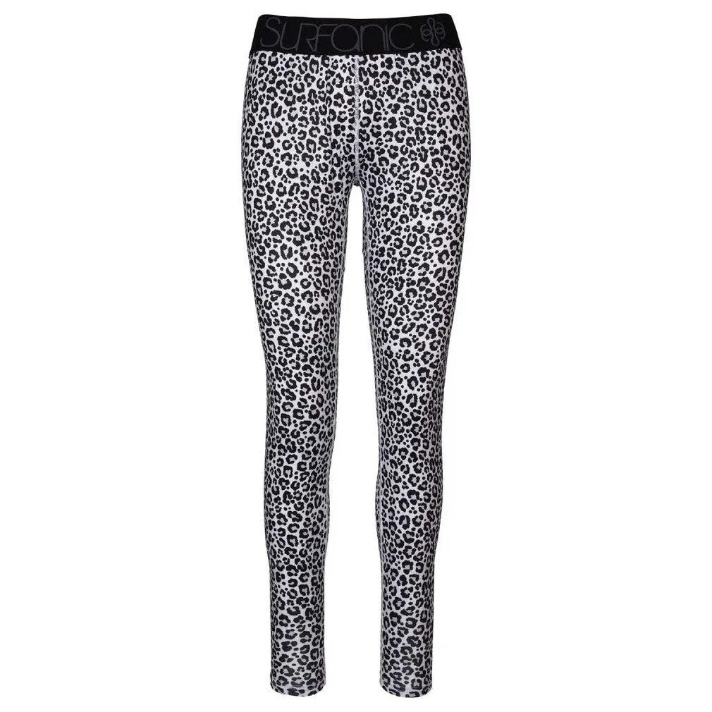 CarbonDri Cozy Women's Long John LTD Leopard