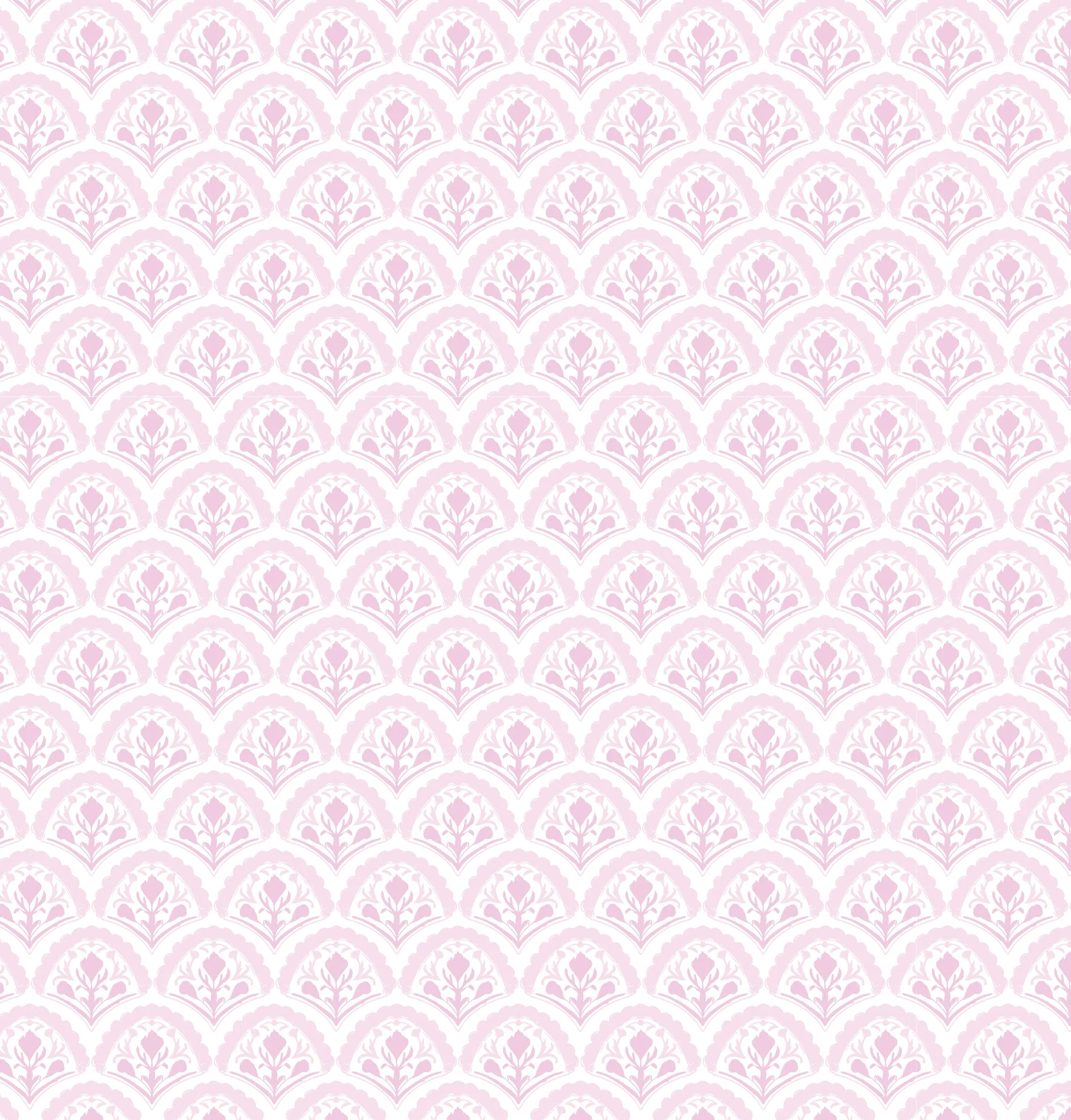Carlin Girls' Dress - Scalloped in Pink