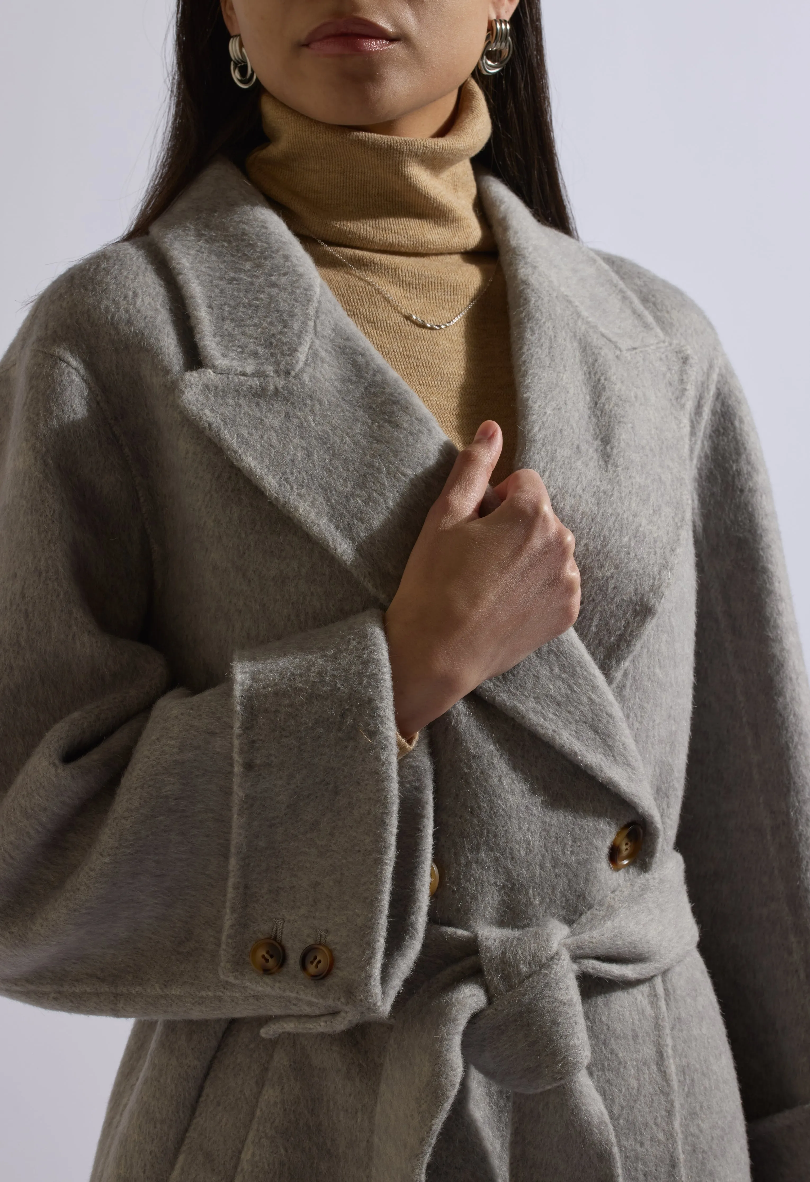 Cashmere Sunflower Coat