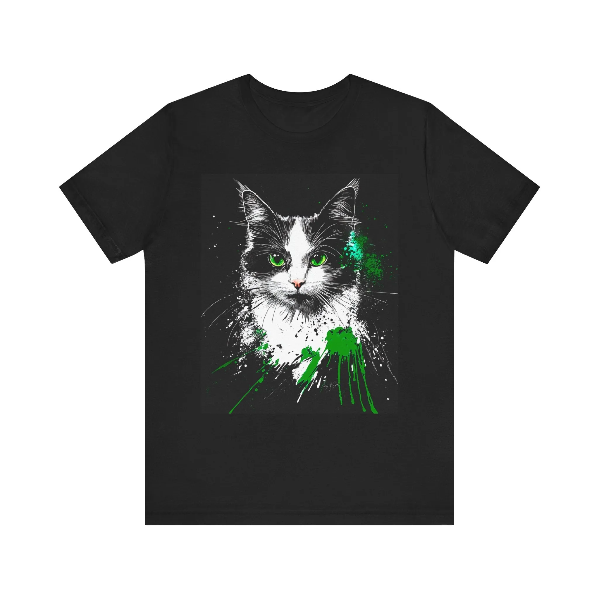 Cat Unisex Jersey Short Sleeve Tee