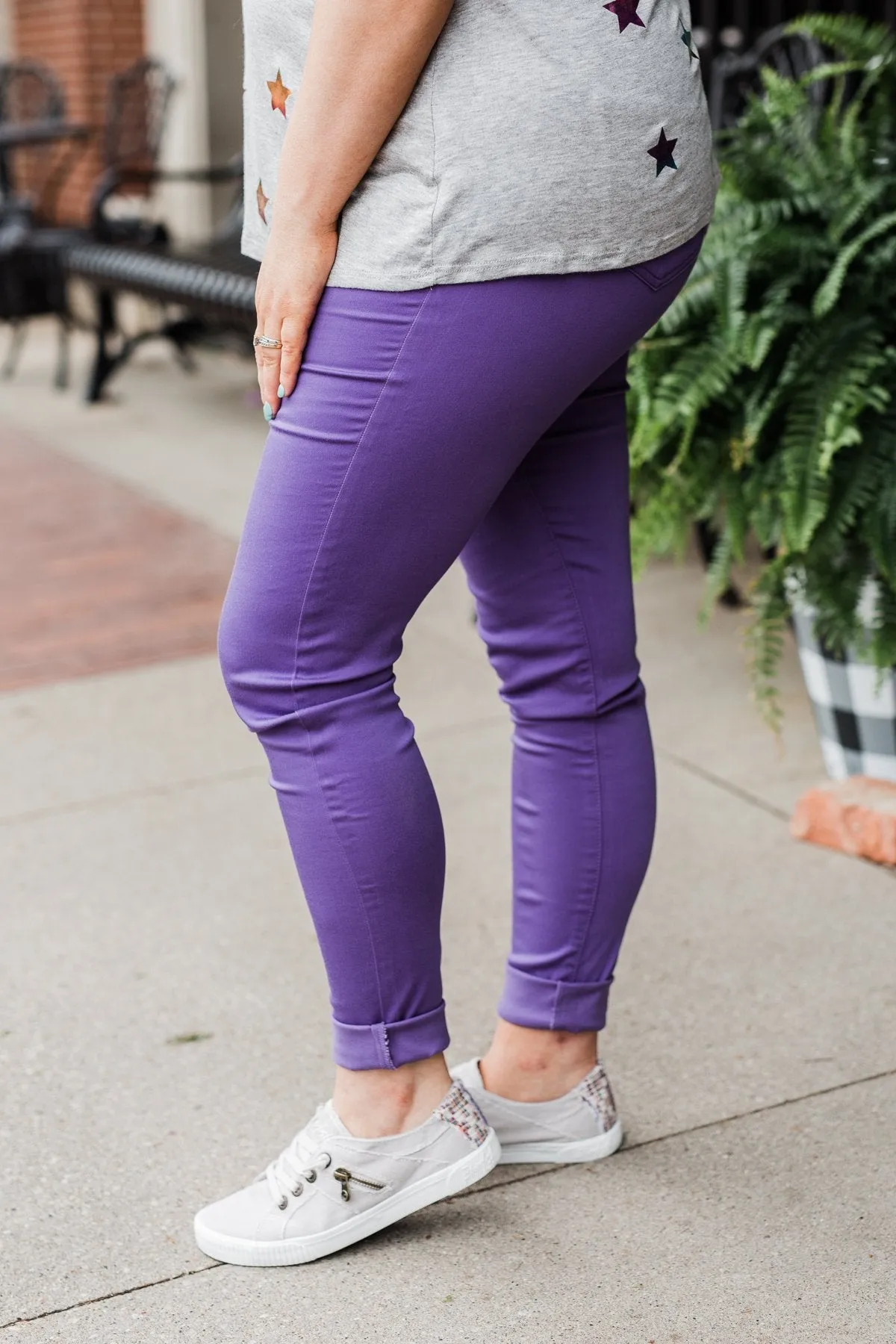 Celebrity Pink Skinny Jeans- Ultra Violet