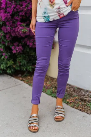 Celebrity Pink Skinny Jeans- Ultra Violet