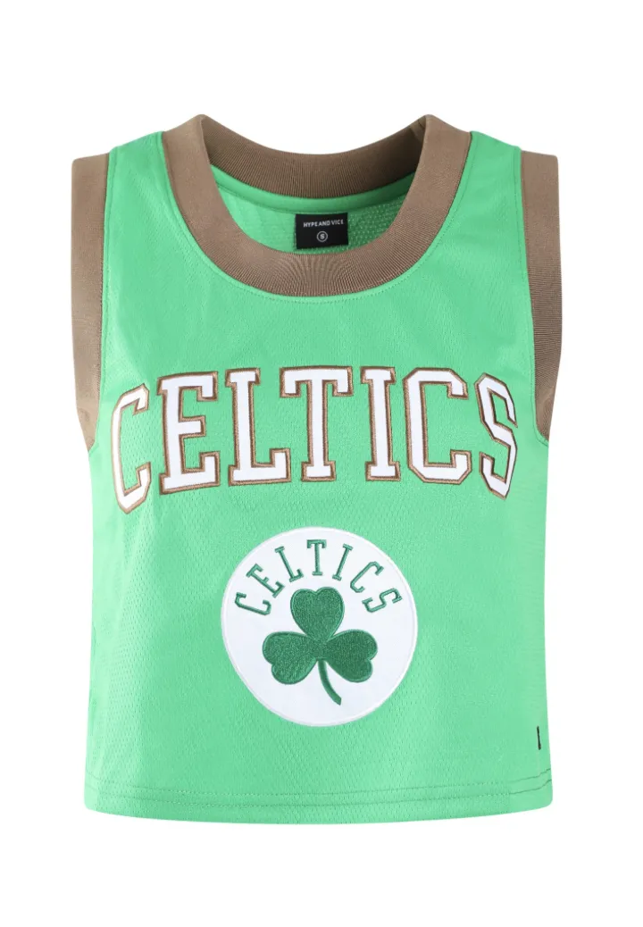 Celtics Basketball Cropped Jersey