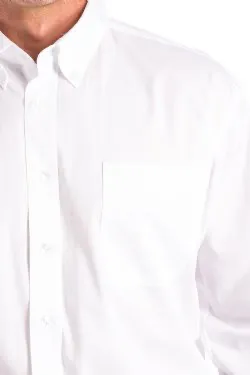 Cinch Long Sleeve Shirt Clssic MTW10320020WHT