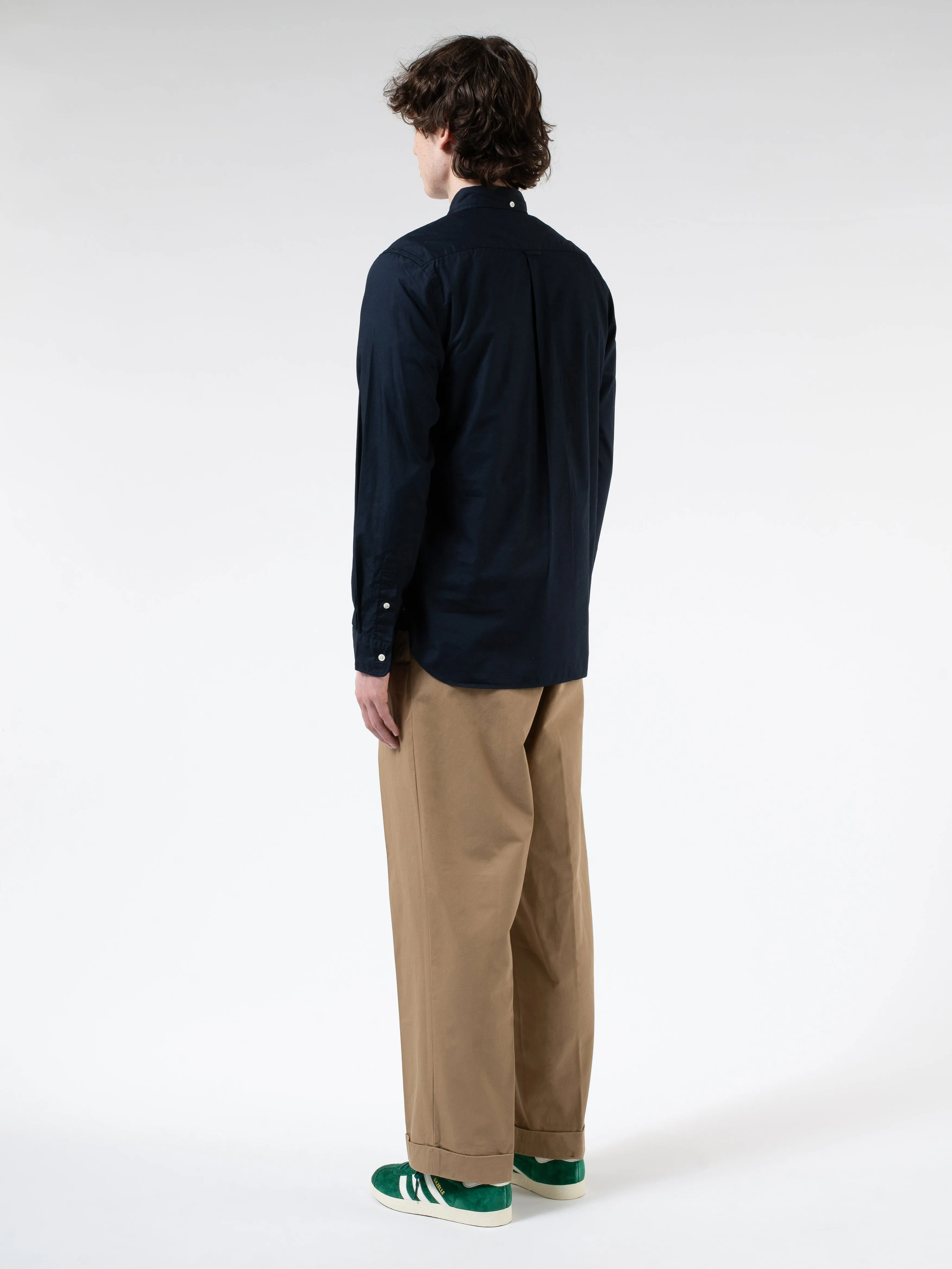 Colour Broad Button-Down Shirt