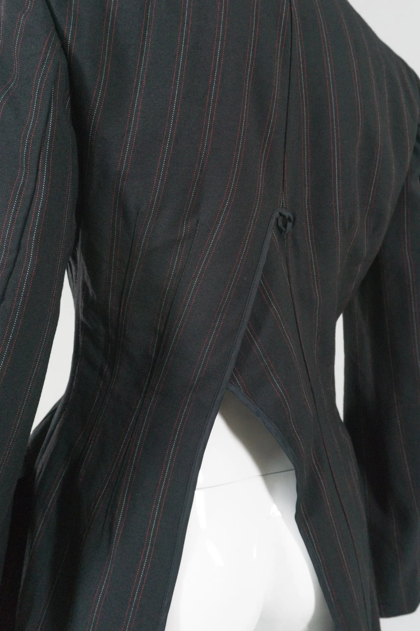 Comme des Garçons Pinstripe Back Vent Jacket