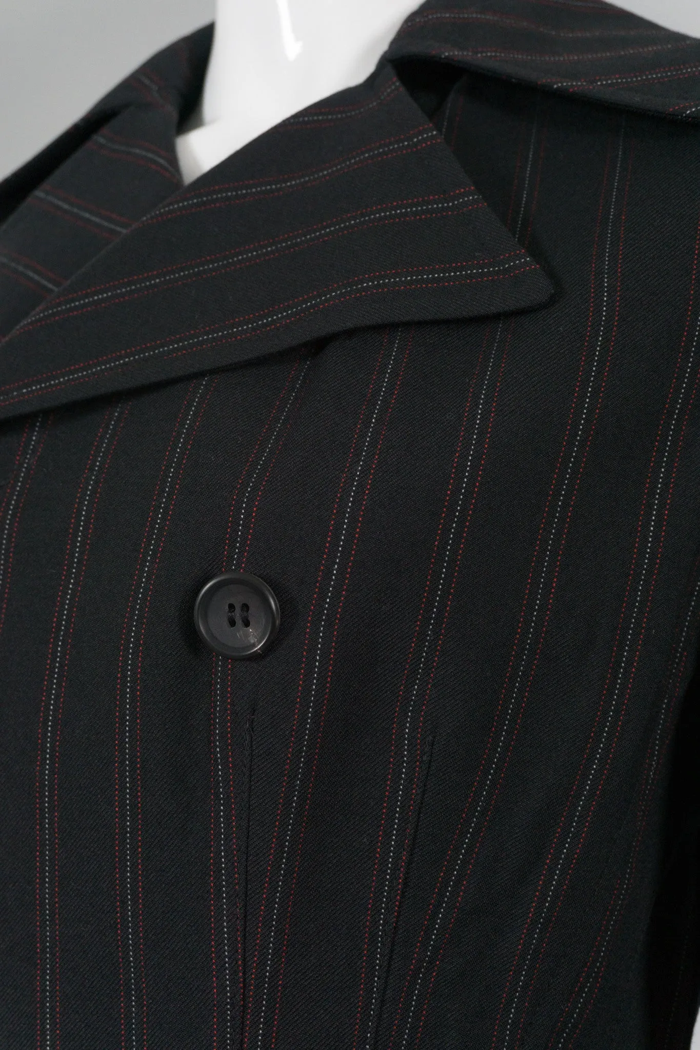 Comme des Garçons Pinstripe Back Vent Jacket