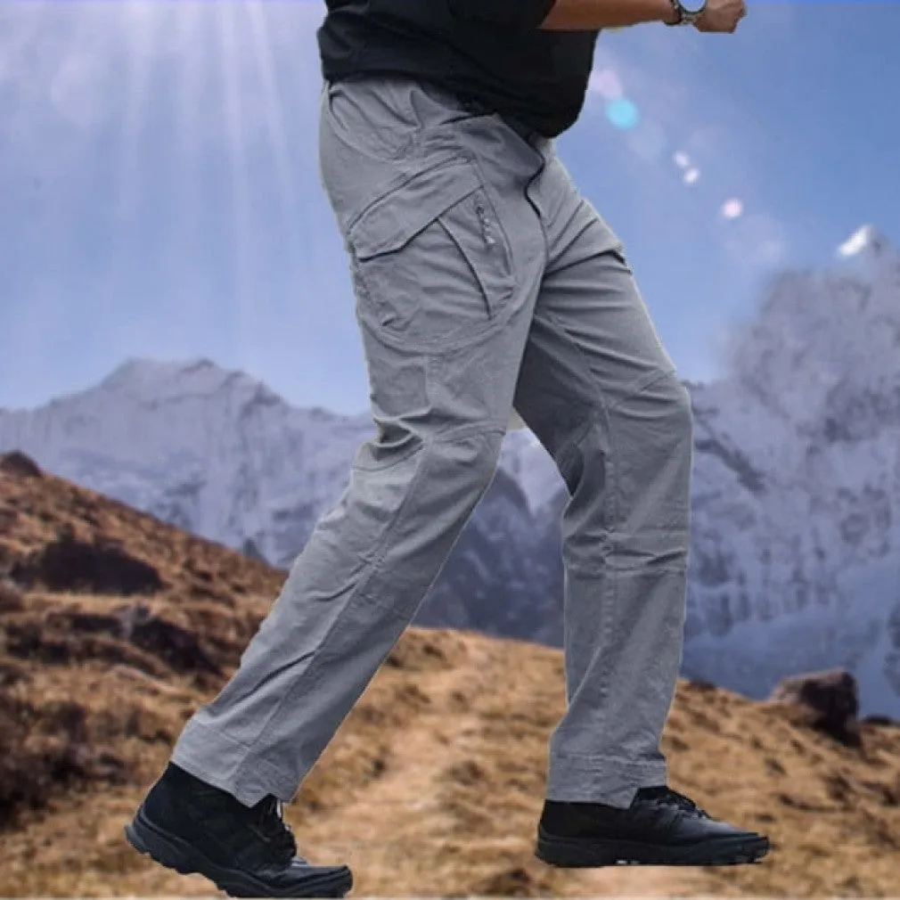 ContiNent 33 City Military Tactical Pants Men Many Pockets Waterproof Wear Resistant Casual Cargo Pants Men