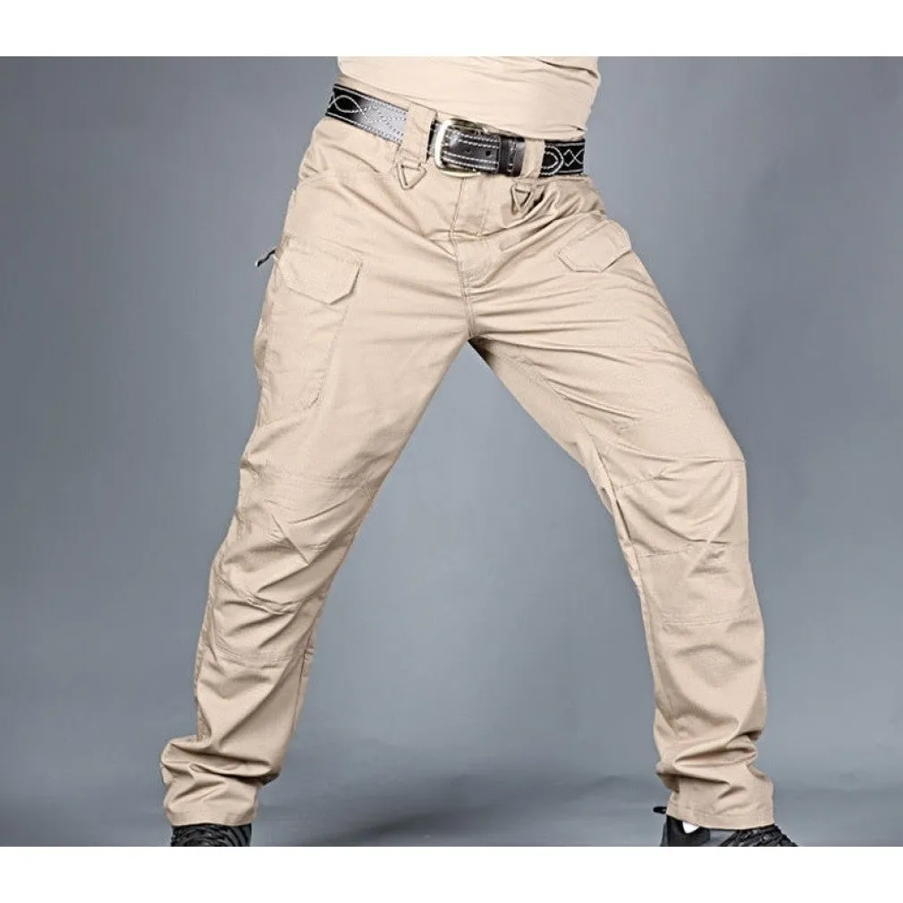 ContiNent 33 City Military Tactical Pants Men Many Pockets Waterproof Wear Resistant Casual Cargo Pants Men