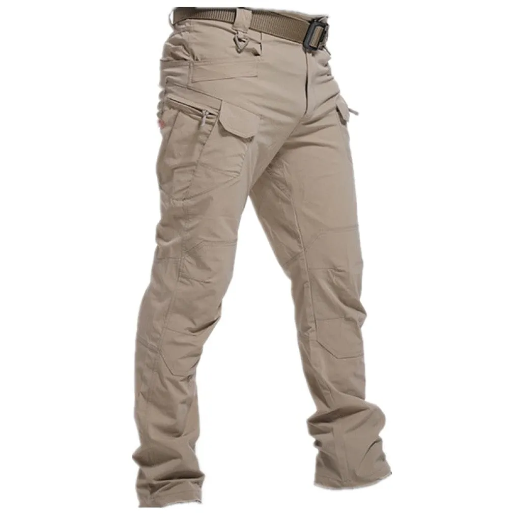 ContiNent 33 City Military Tactical Pants Men Many Pockets Waterproof Wear Resistant Casual Cargo Pants Men
