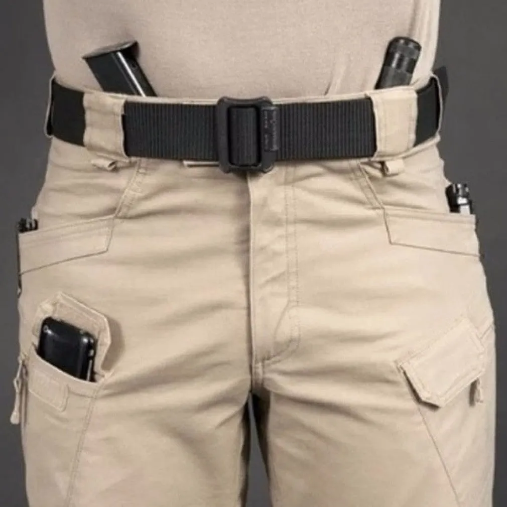 ContiNent 33 City Military Tactical Pants Men Many Pockets Waterproof Wear Resistant Casual Cargo Pants Men