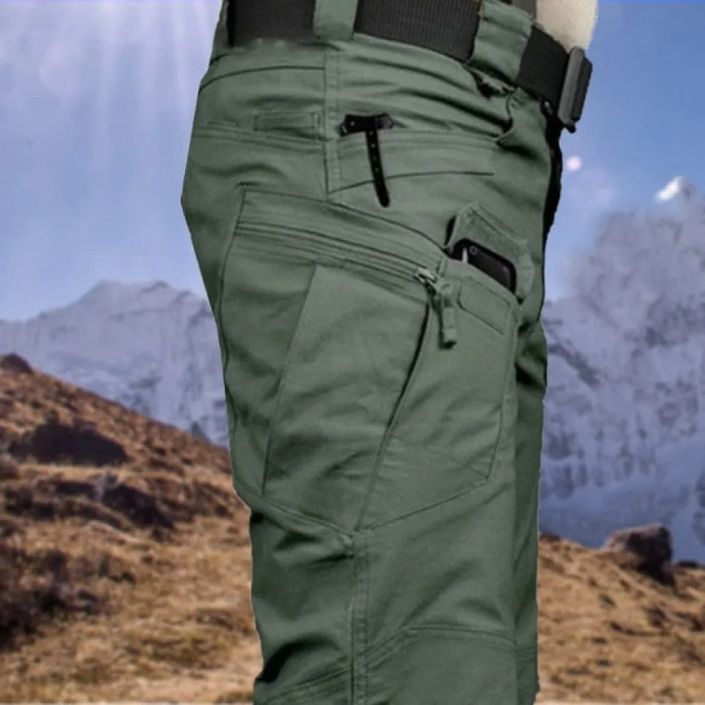 ContiNent 33 City Military Tactical Pants Men Many Pockets Waterproof Wear Resistant Casual Cargo Pants Men