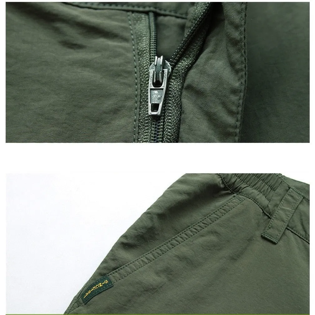 ContiNent 33 Thin Army Military Pants Tactical Cargo Trousers Men Waterproof Quick Dry Breathable Pants Male Casual Slim Bottom Trouser 4XL