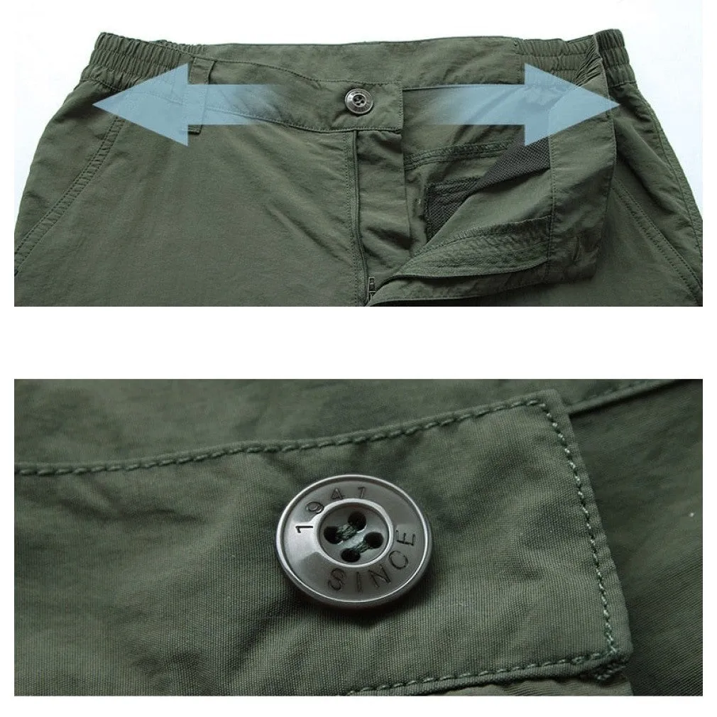 ContiNent 33 Thin Army Military Pants Tactical Cargo Trousers Men Waterproof Quick Dry Breathable Pants Male Casual Slim Bottom Trouser 4XL