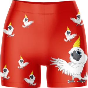 Cool Cockatoo Ladies Gym Shorts