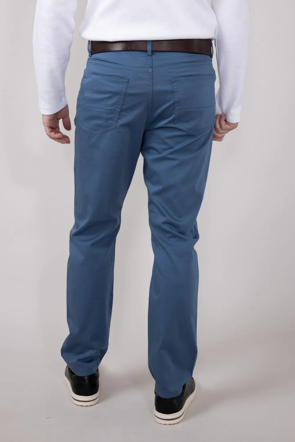 Copper & Oak Air Luxe Pants for Men in Blue Stone | K4F714-BLUESTONE