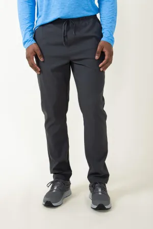 Copper & Oak Elastic File Tech Jogger Pants for Men in Grey | K4S4164-FORGEDIRON