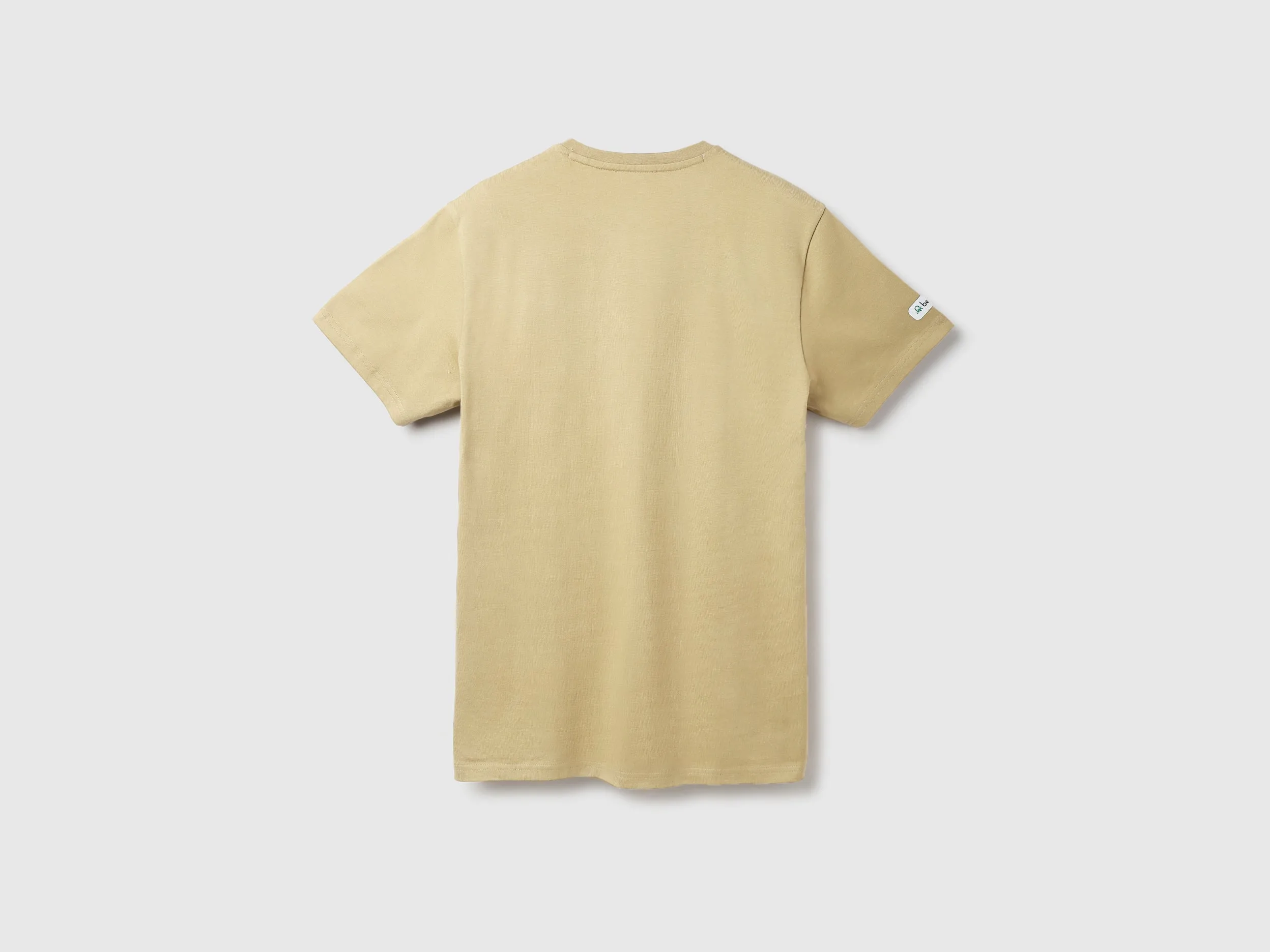 Cotton Embroidery Round Neck Mens T-shirts