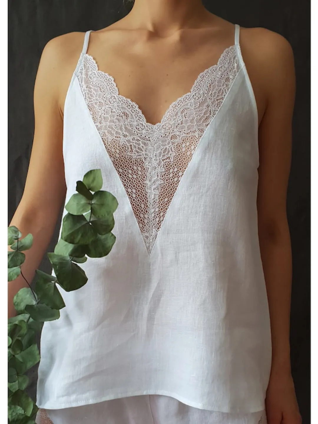 Cotton Lacy Lingerie 2pc Set – Chic Sleepwear