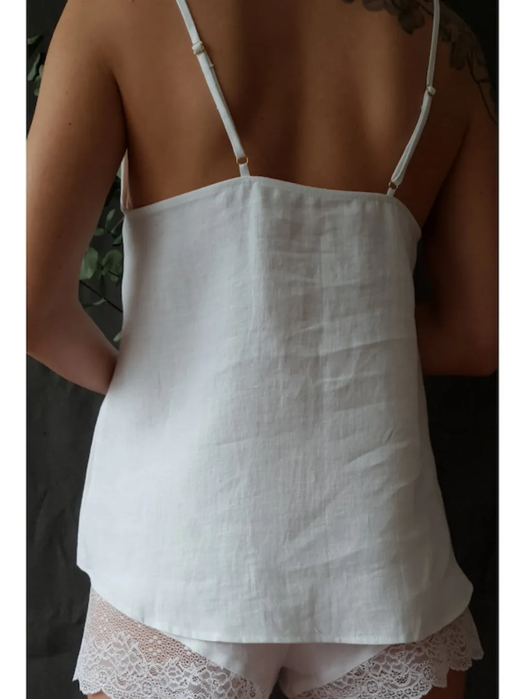 Cotton Lacy Lingerie 2pc Set – Chic Sleepwear