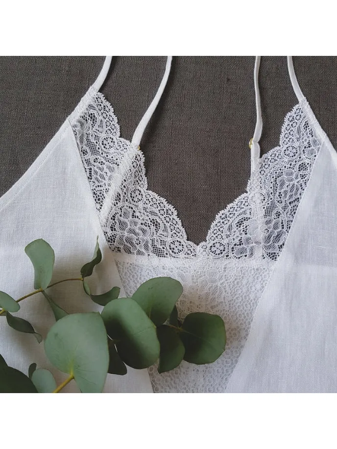 Cotton Lacy Lingerie 2pc Set – Chic Sleepwear