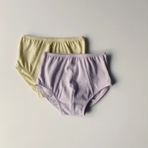 Cotton Underwear Set, Violet