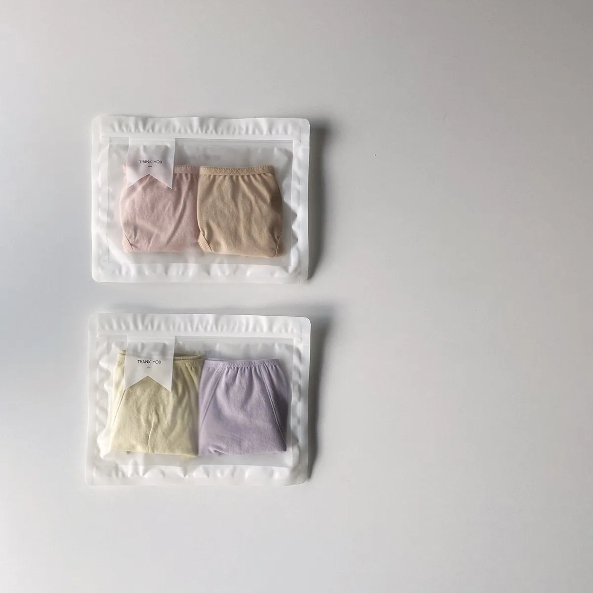 Cotton Underwear Set, Violet