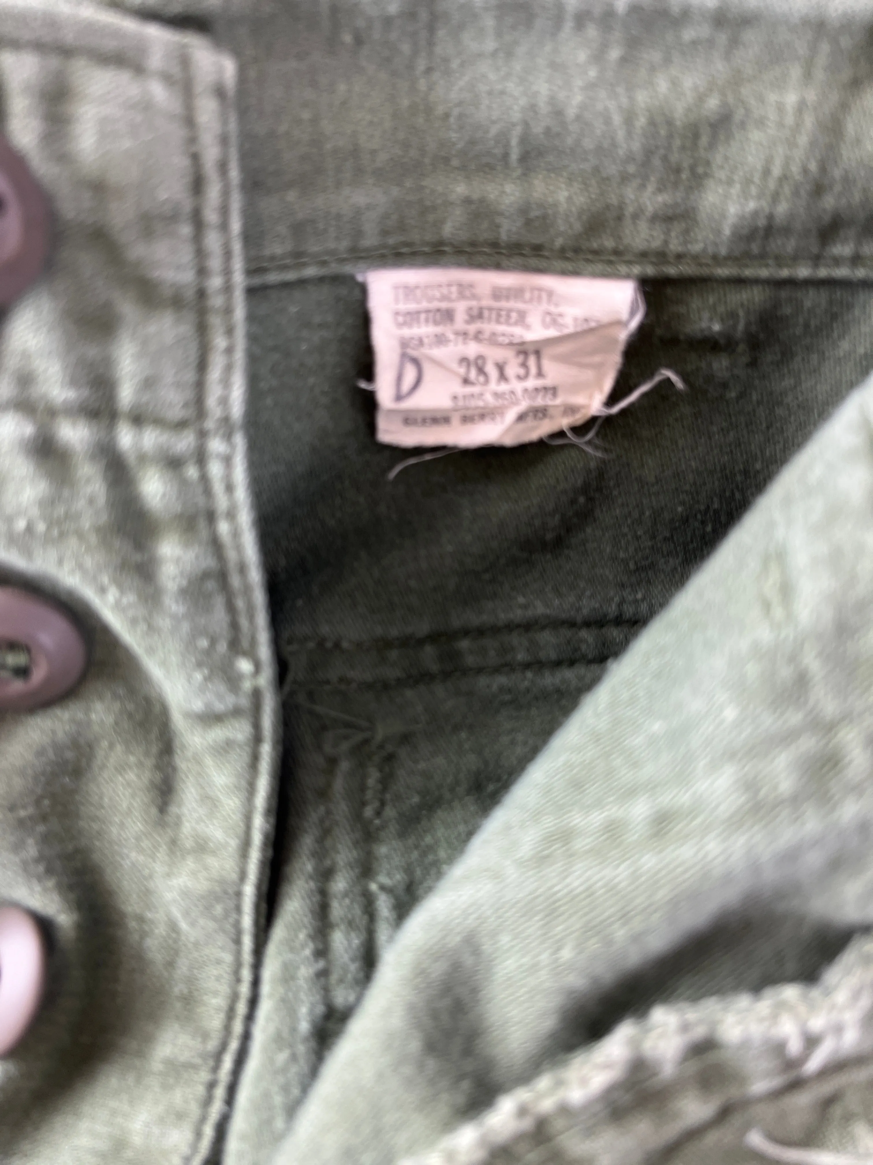 Cotton Utility Pants 27